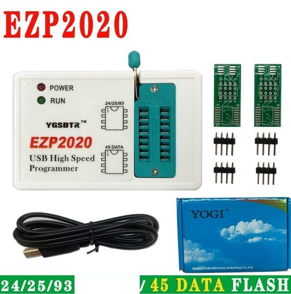 Программатор EZP2020 24 25 26 93 eeprom 25 flash bios