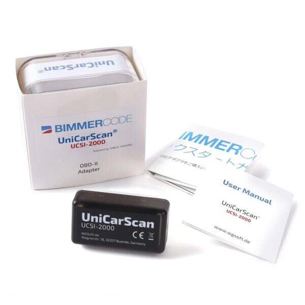 UniCarScan UCSI 2000 Bluetooth Android, IOS, Bimmercode, Bimmerlink, Motoscan